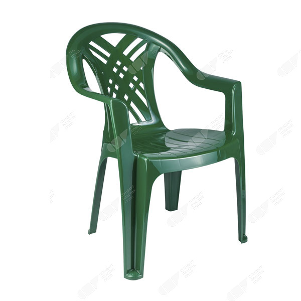 Кресло СП «Престиж» тёмно-зелёное