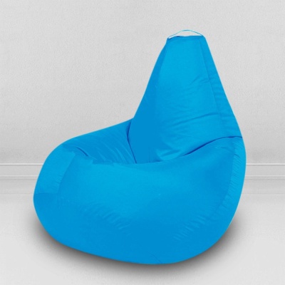 Кресло-мешок Груша, оксфорд, темно-голубой