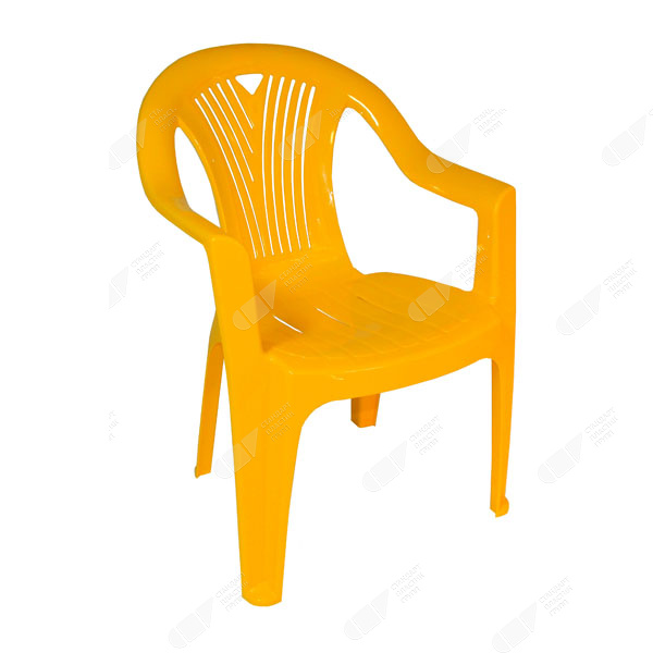 Кресло СП «Салют», жёлтое