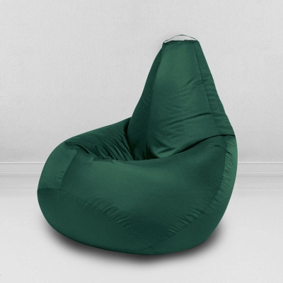 Кресло-мешок Груша, оксфорд, темно-зеленый