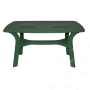 Пластиковый садовый стол прямоугольный «СП Премиум», тёмно-зелёный