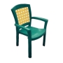 Пластиковое кресло «PL Палермо» зелёное