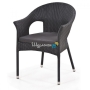 Кресло плетеное Y97A Black
